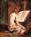 Famous Penitent Paintings - Penitent Magdalen